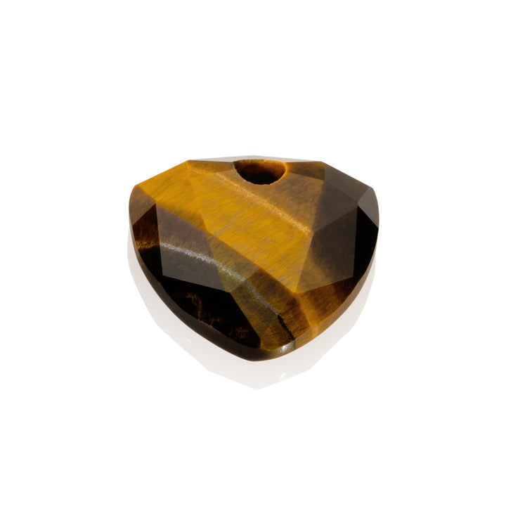 Tiger Eye Trillion Cut ketting edelsteen