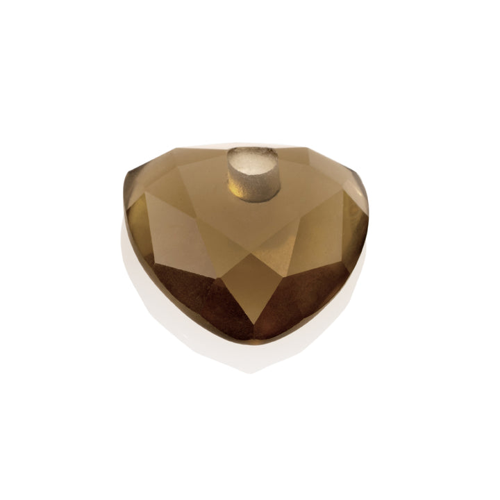 Smoky Quartz Trillion Cut ketting edelsteen