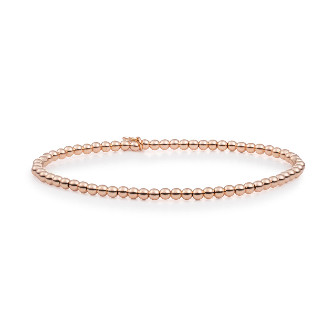 Saturn Roségouden armband - 3mm - Sparkling Jewels