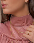Wheat Ketting | Goudkleurig