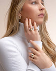 Edge Ring Amazonite | 9 karaat