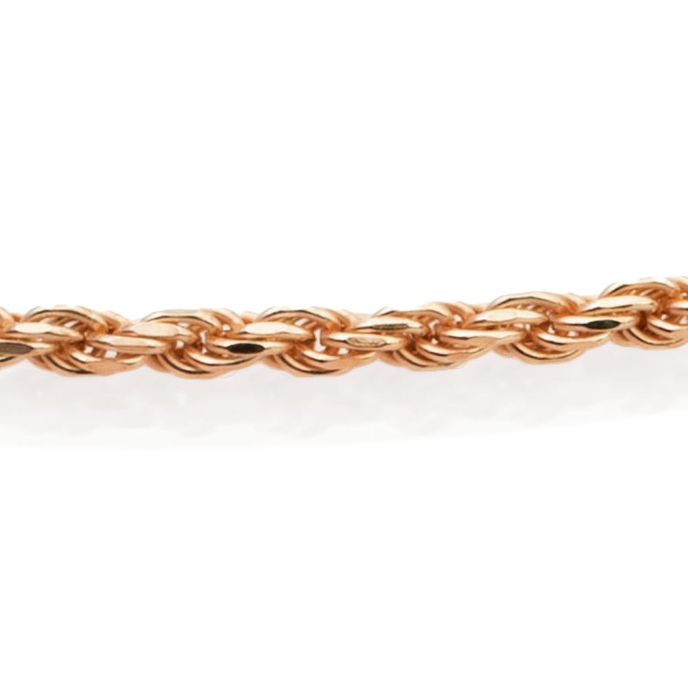 Rope Ketting | Rosé Goudkleurig