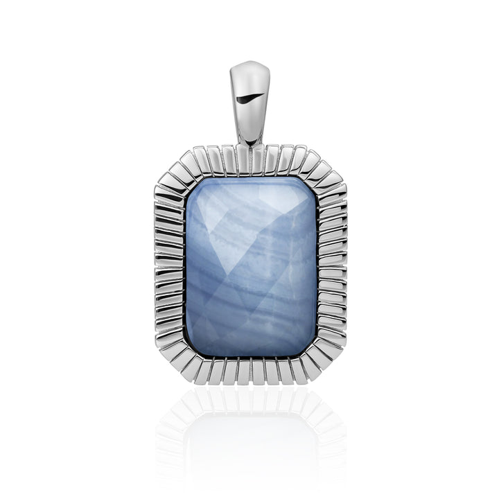 Baguette pendant - Blue Aventurine