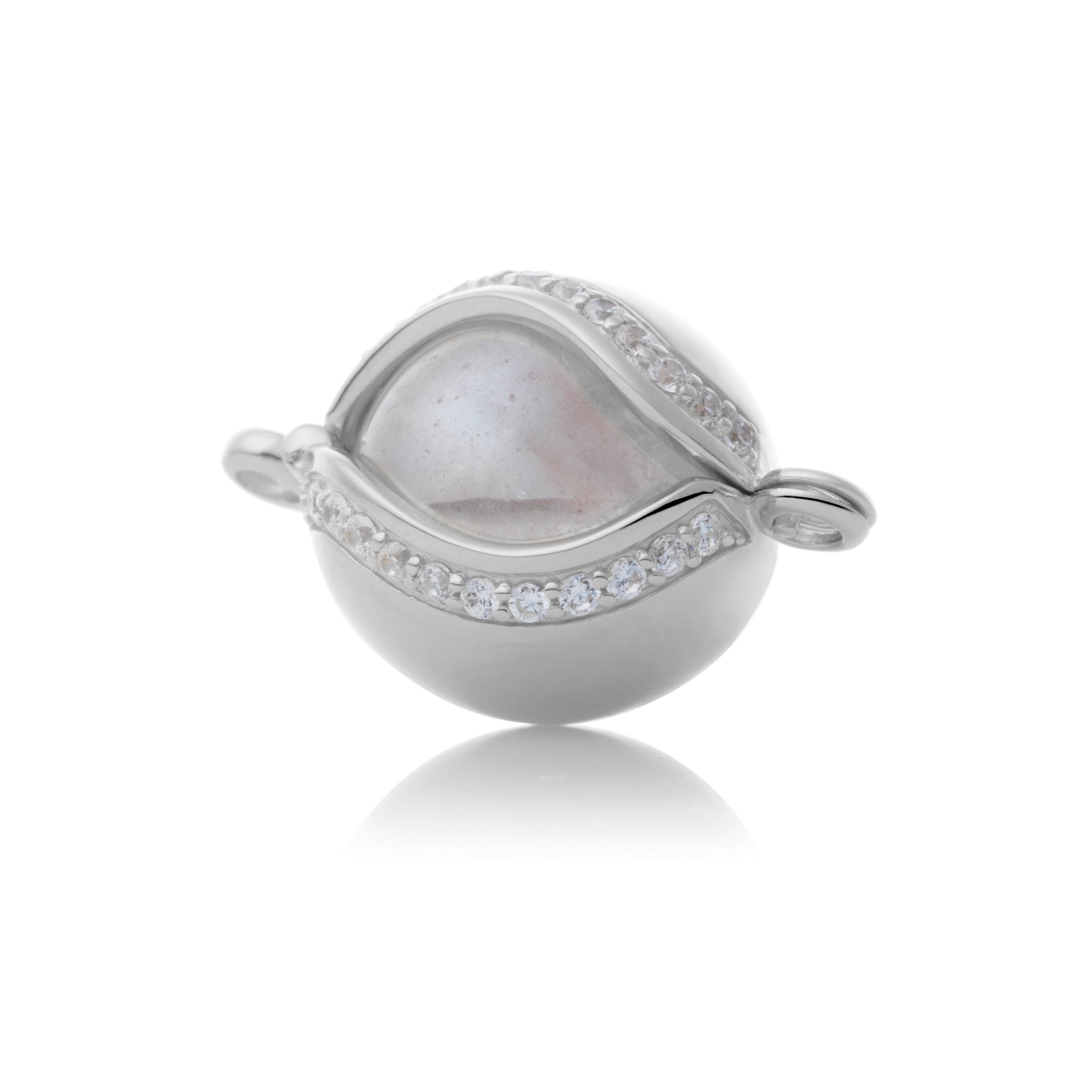 The Core - Crystal Gepolijst, 14mm armband pendant - Sparkling Jewels