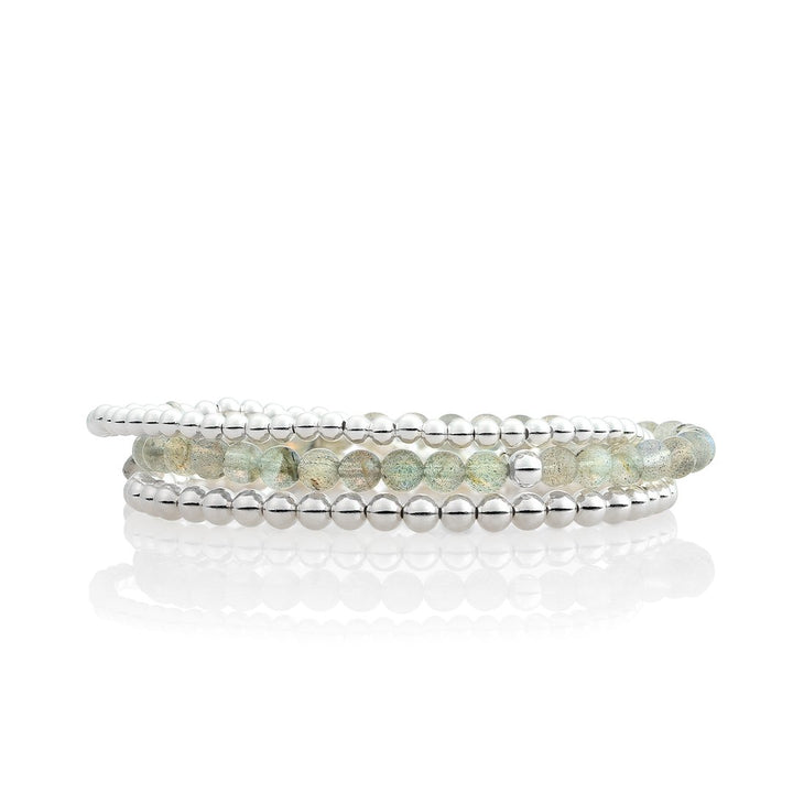 Armbanden stack - Labradorite II