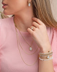 Wheat Ketting | Goudkleurig